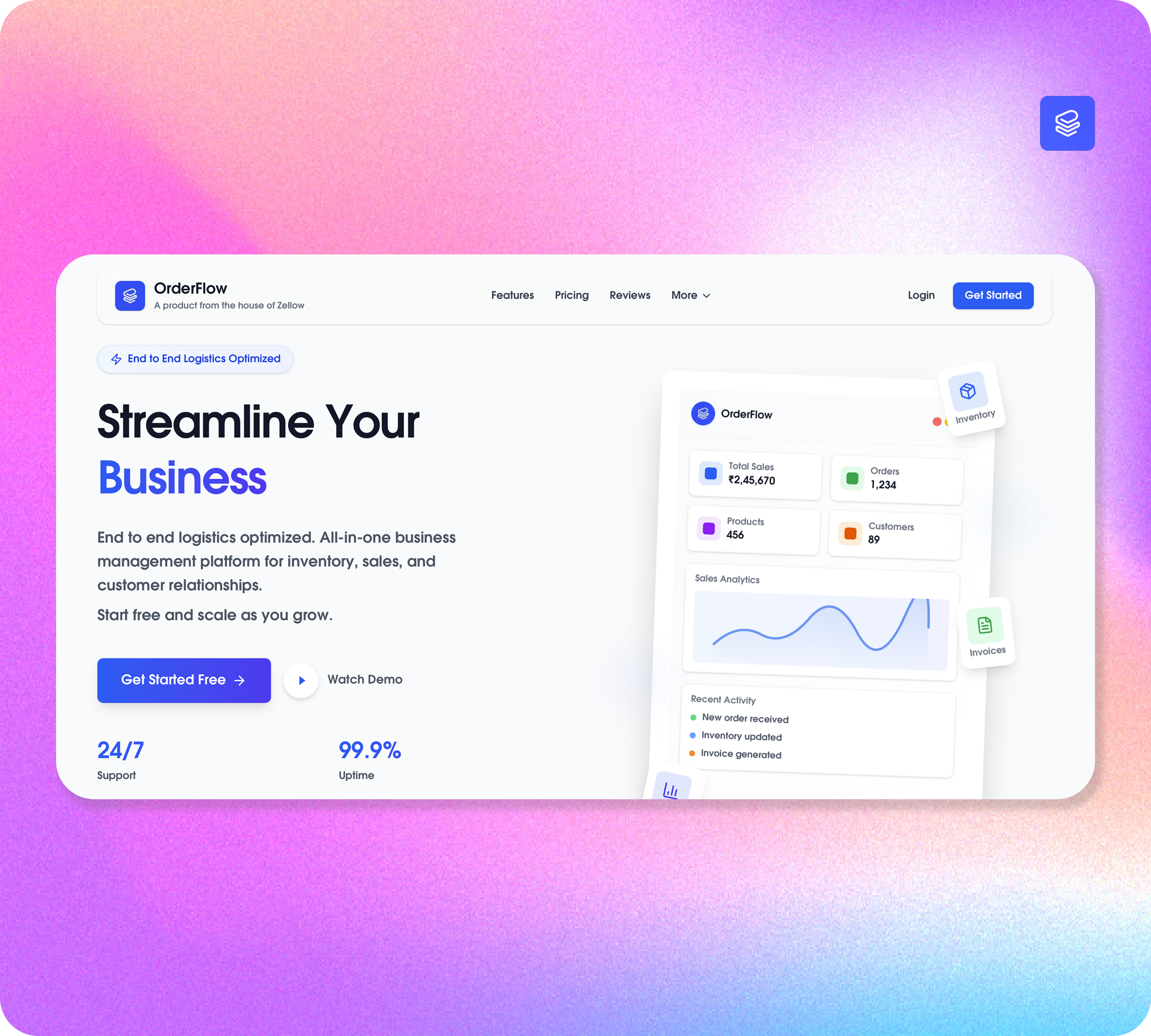 Inventory management & commerical logistics